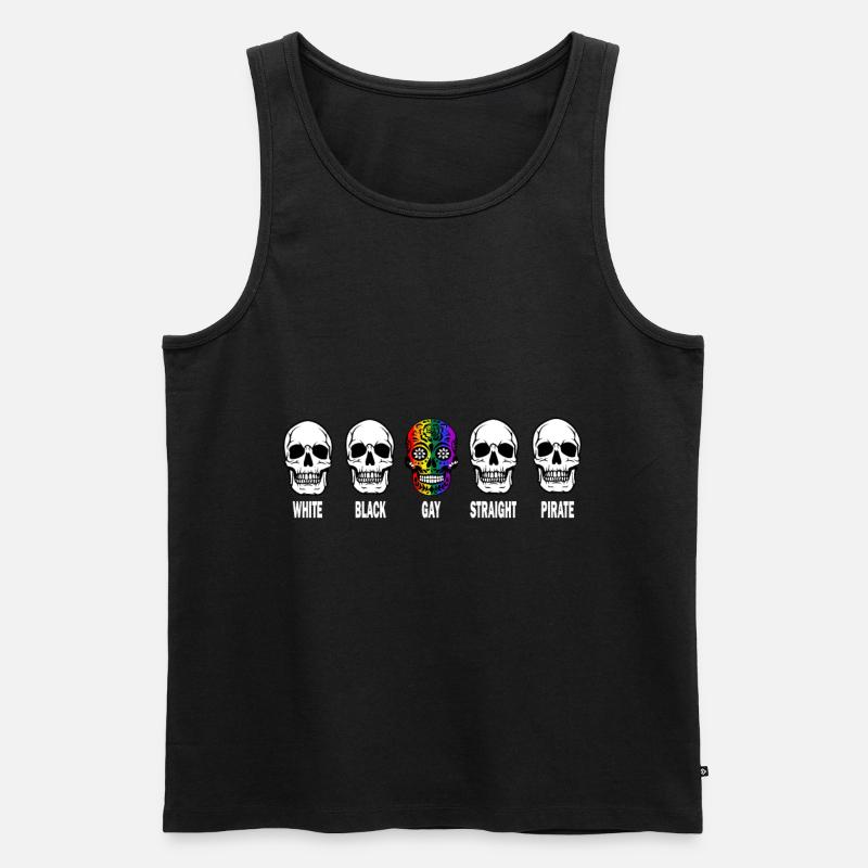Gay Pride Geschenk - Männer Premium Bio Tank Top - Schwarz
