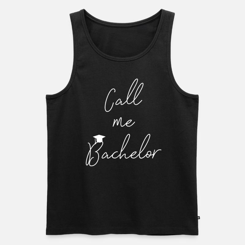 Bachelor Abschluss - Männer Premium Bio Tank Top - Schwarz