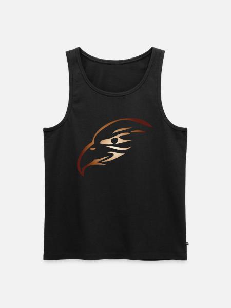 Adlerkopf Steinadler Seeadler - Männer Premium Bio Tank Top - Schwarz