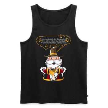 Krambambuli | Couleur Student | fraternity - Men's Premium Organic Tank Top - black - Front - AI Model Male 178 light (178cm)