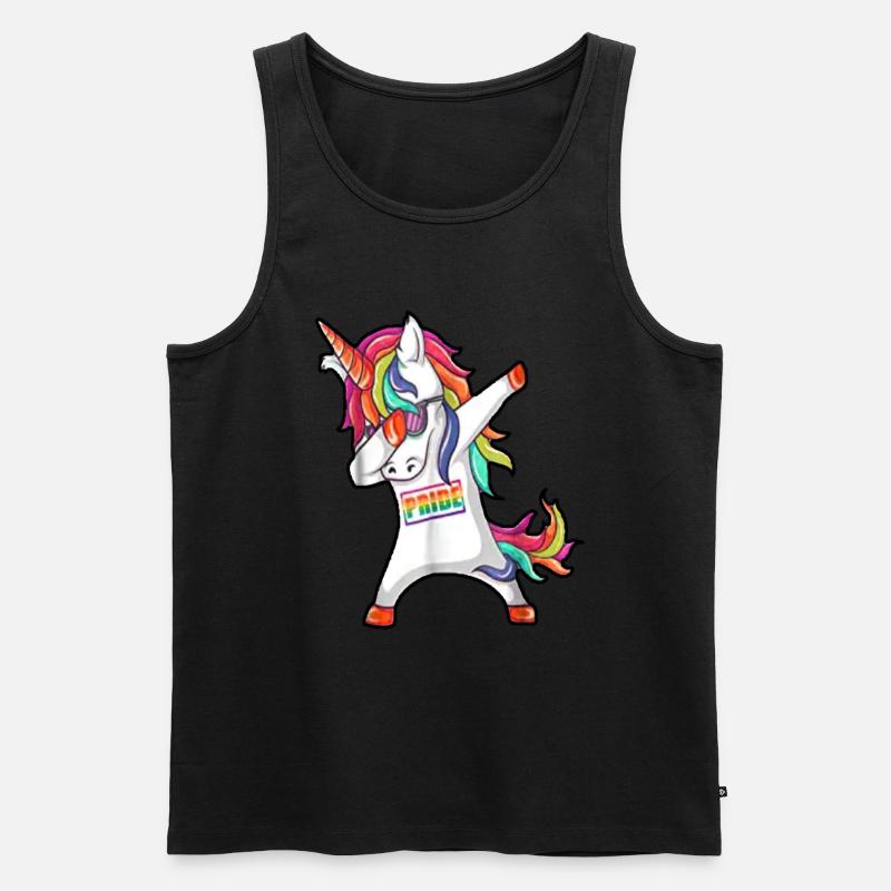 Gay Pride Geschenk - Männer Premium Bio Tank Top - Schwarz