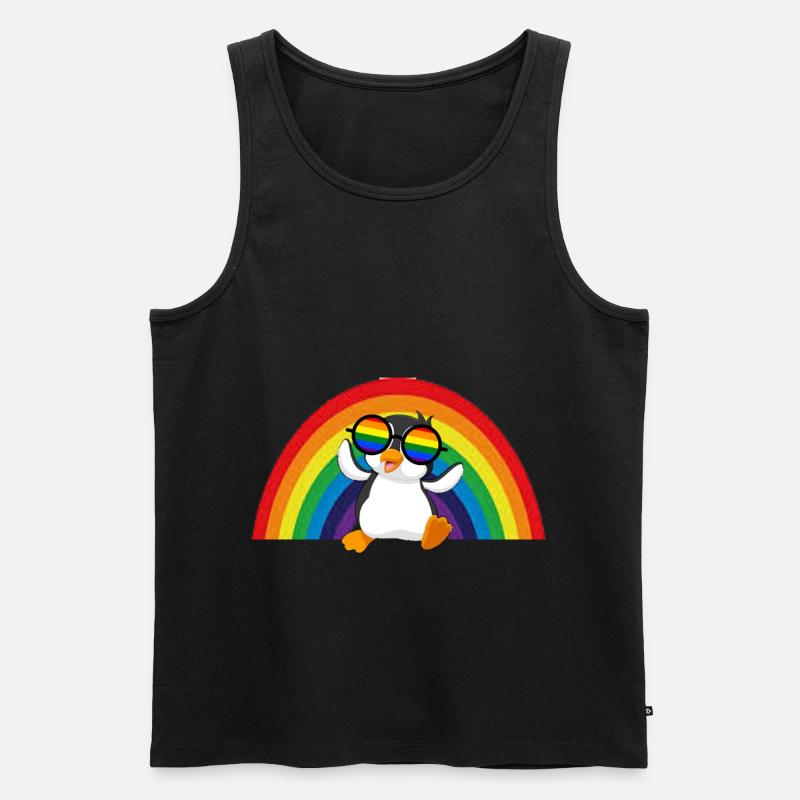 Gay Pride Geschenk - Männer Premium Bio Tank Top - Schwarz