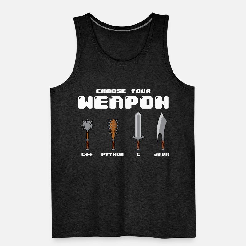 Computer science student gift Men's Premium Organic Tank Top