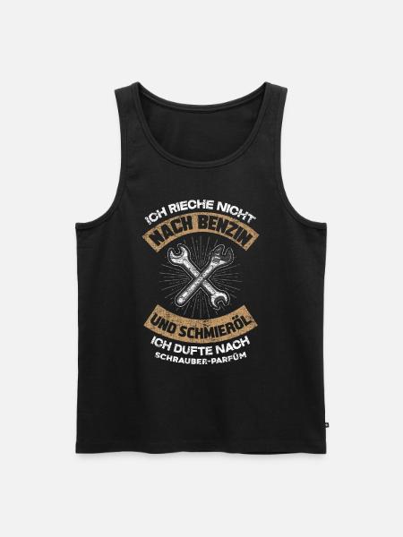 Mechaniker Parfüm - Männer Premium Bio Tank Top - Schwarz