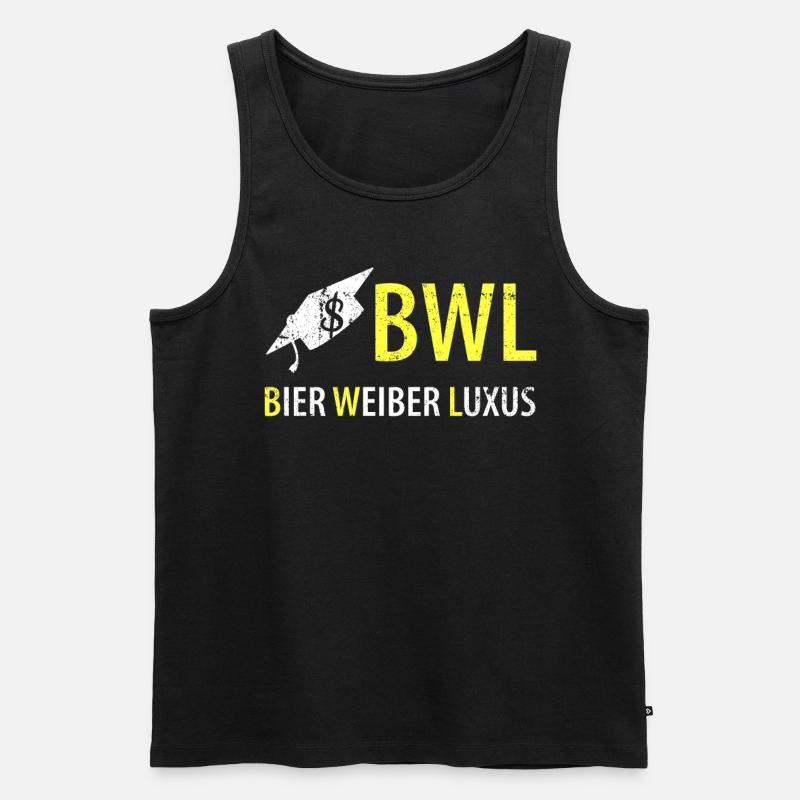 BWL - Männer Premium Bio Tank Top - Schwarz