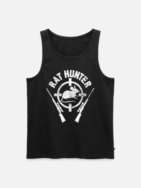 Rats chasseurs - Débardeur bio Premium Homme - noir