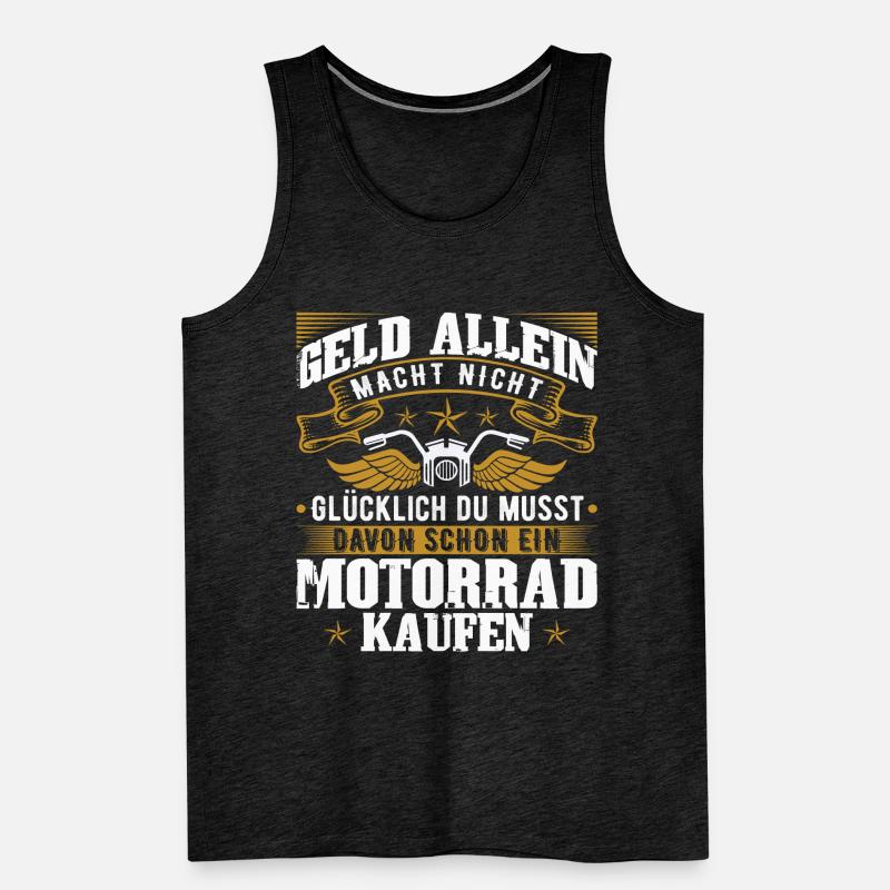 Biker Geschenkidee Männer Premium Bio Tank Top