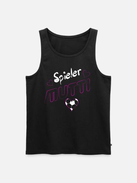 Mama Mutti - Männer Premium Bio Tank Top - Schwarz