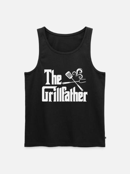 Le barbecue - Débardeur bio Premium Homme - noir