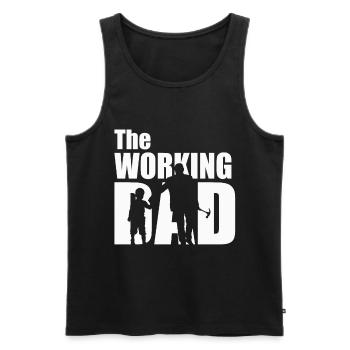 Handwerker - Männer Premium Bio Tank Top - Schwarz - Vorne - AI Model Male 178 light (178cm)