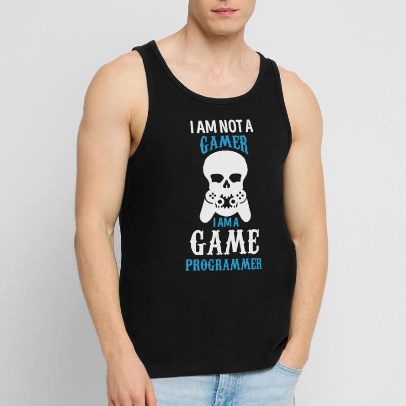 Programmer - I am a game Programmer Männer Premium Bio Tank Top