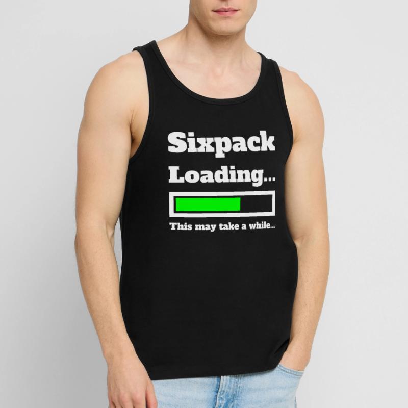 SIX PACK Sixpack Loading... Bitte warten... Männer Premium Bio Tank Top