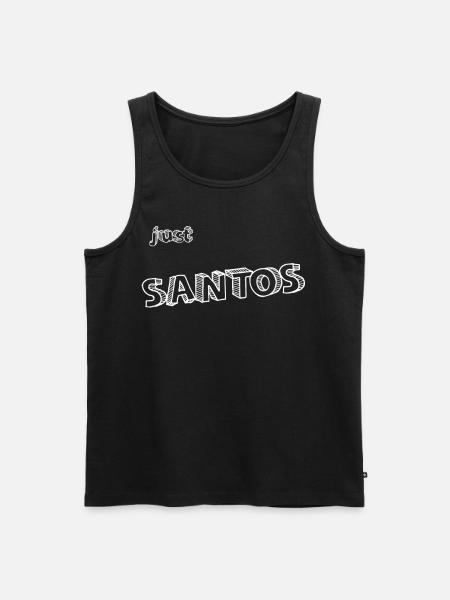 Santos Name - Men's Premium Organic Tank Top - black
