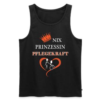 Altenpflegerin Pflegedienst Pflegehelferin Pflege - Männer Premium Bio Tank Top - Schwarz - Vorne - Michal (187cm)