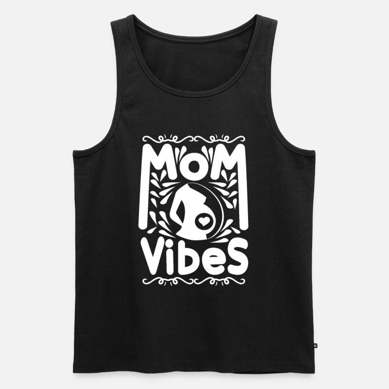 Schwangerschaft Schwangerschaft Geschnek Mutter - Männer Premium Bio Tank Top - Schwarz