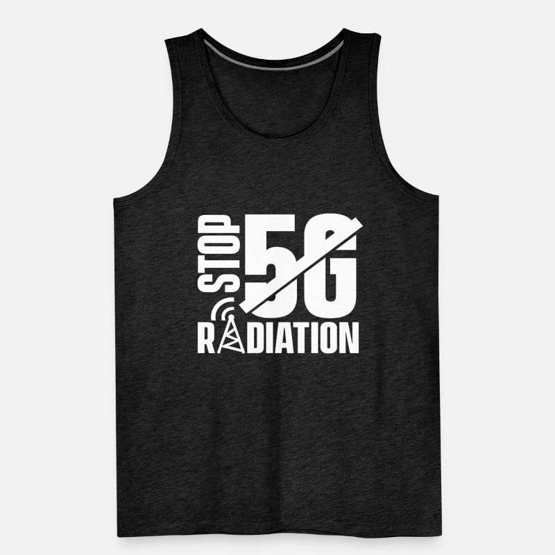 Stops 5G radiation Men's Premium Organic Tank Top