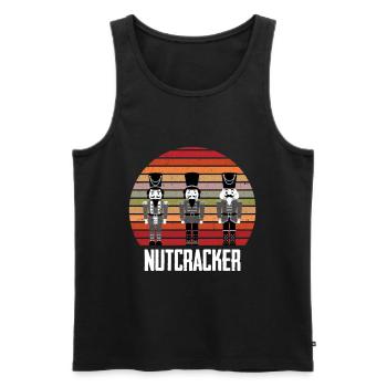 Nutcracker Geschenk für Nussknacker Trupp Freunde - Männer Premium Bio Tank Top - Schwarz - Vorne - AI Model Male 178 light (178cm)