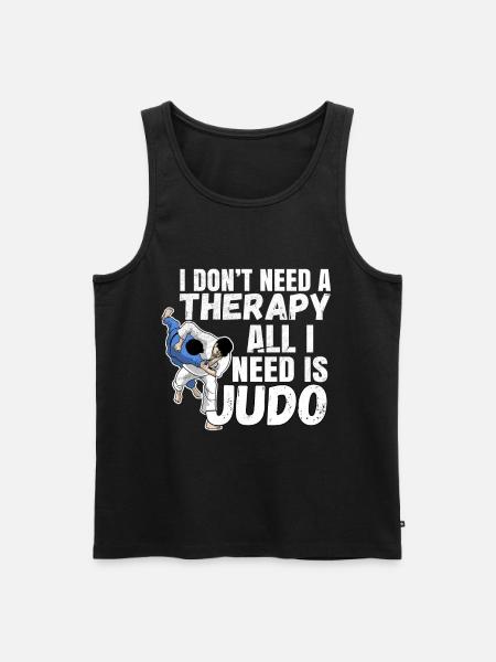 Judo - Débardeur bio Premium Homme - noir