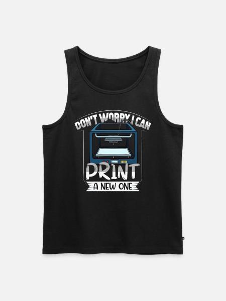 3D printer gave 3D printer maskine - Herre Premium økologisk tanktop - sort