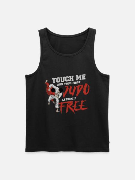 Judo Japan - Men's Premium Organic Tank Top - black