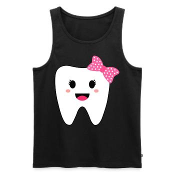 Tooth Fairy Halloween Costumes - Men's Premium Organic Tank Top - black - Front - AI Model Male 178 light (178cm)