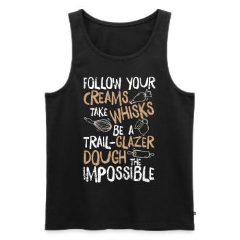 Kitchen Cooking Cooking Gifts Kitchens - Men's Premium Organic Tank Top - black - Front - AI Model Male 178 light (178cm)