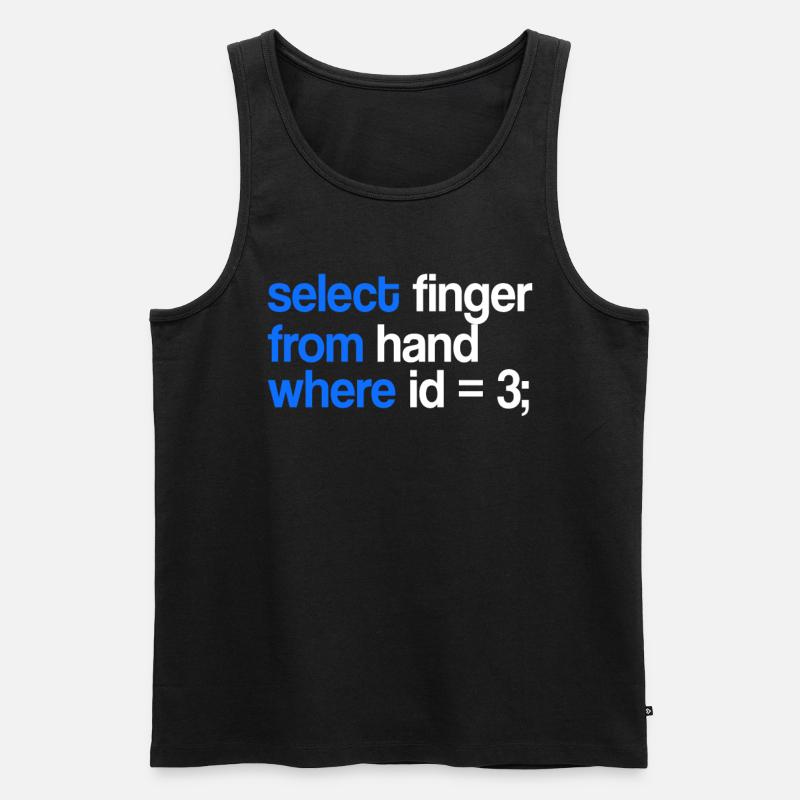 Informatiker Hardware Software Geschenk - Männer Premium Bio Tank Top - Schwarz