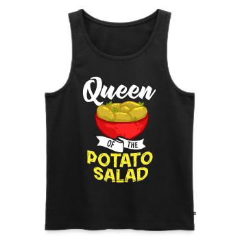 Potato Salad Potato Salad Potato Salad Mayo - Men's Premium Organic Tank Top - black - Front - Michal (187cm)