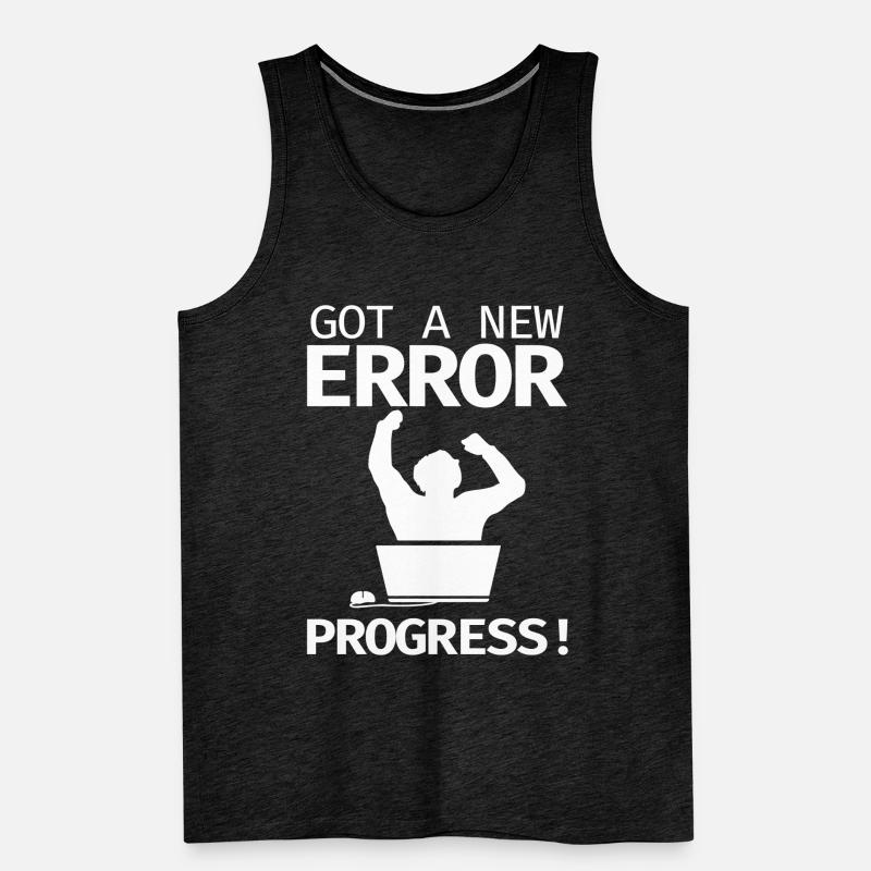 World's Number 0 Programmer Programmierer Coding Männer Premium Bio Tank Top