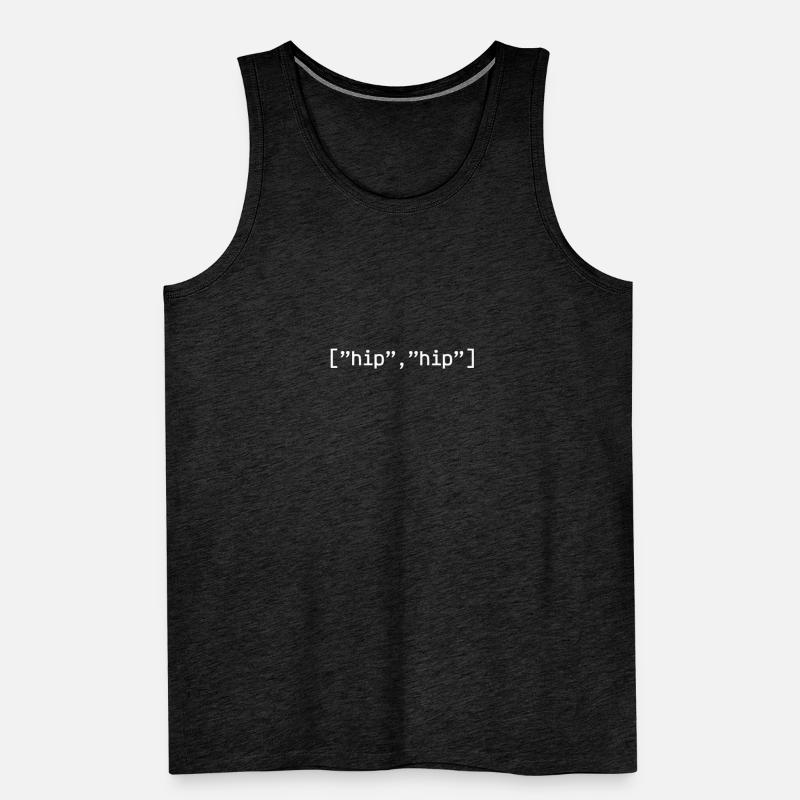 Hip Hip Array Programmierer Coding Männer Premium Bio Tank Top