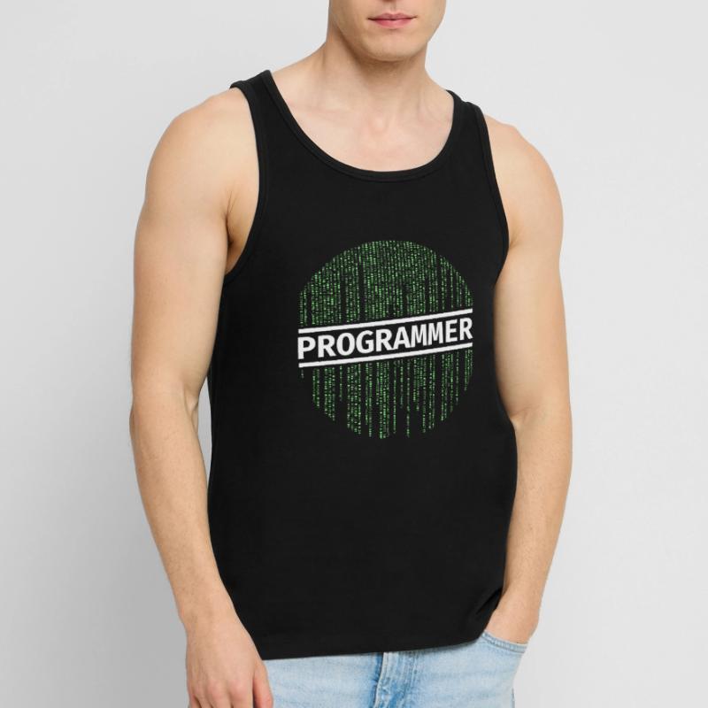 Programmer Programmierer Coding Männer Premium Bio Tank Top