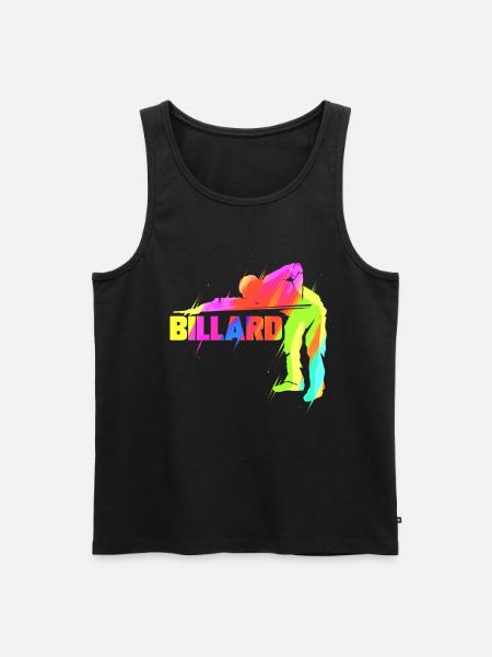 Billard billard snooker cadeau - Débardeur bio Premium Homme - noir