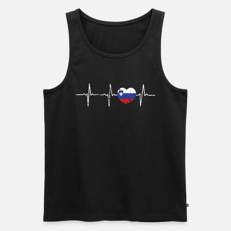 Geschenk - Männer Premium Bio Tank Top - Schwarz