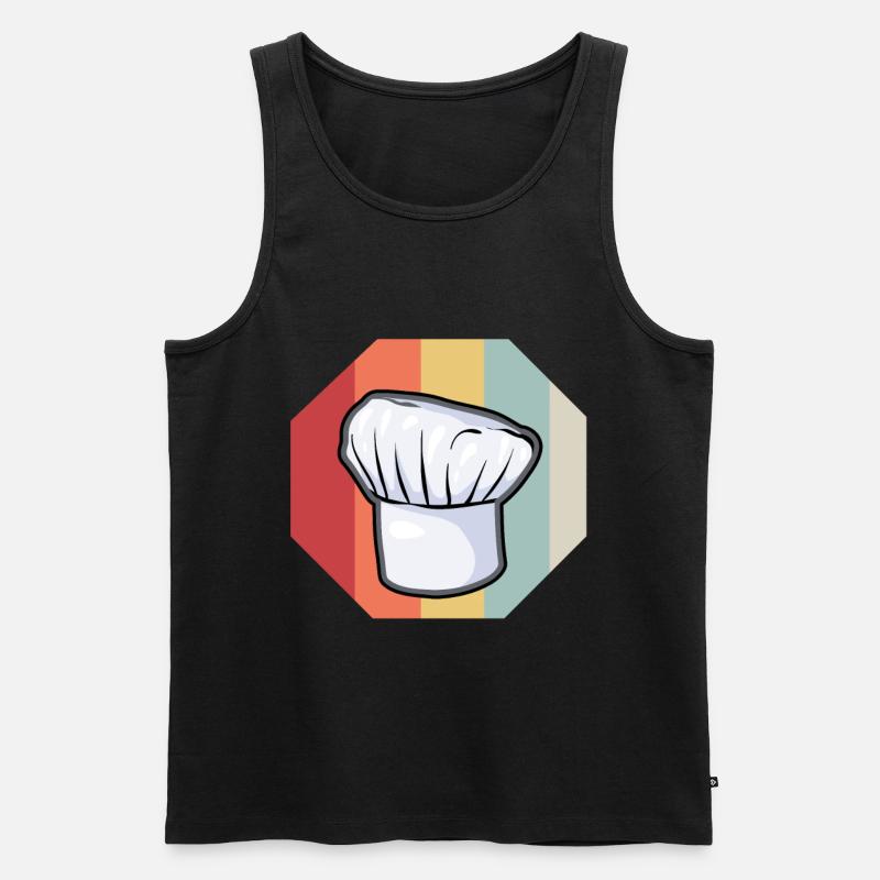 Kochen - Männer Premium Bio Tank Top - Schwarz
