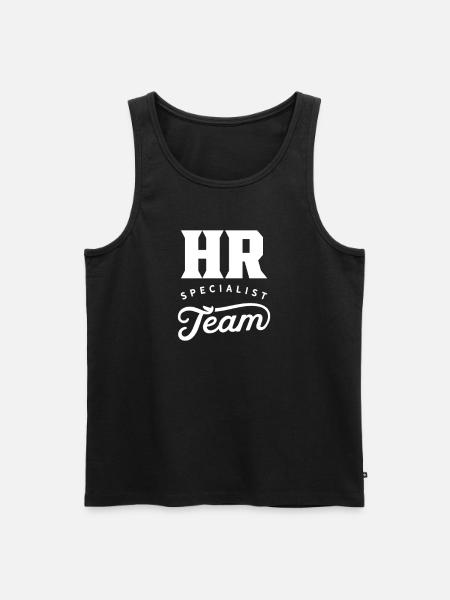 HR Specialist Team Human Resources HR Specialist - Herre Premium økologisk tanktop - sort