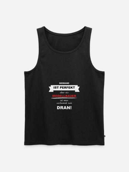 Modellbauer Modellbau Hobbybastler - Männer Premium Bio Tank Top - Schwarz
