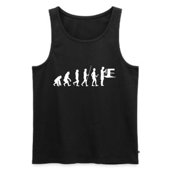 Chemie - Männer Premium Bio Tank Top - Schwarz - Vorne - Michal (187cm)