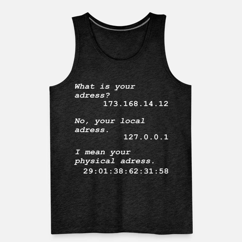 Programming programmer computer scientist computer science Men's Premium Organic Tank Top