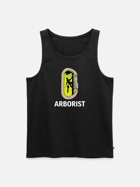 Arboriste arboricoles arborescents arborescents - Débardeur bio Premium Homme - noir