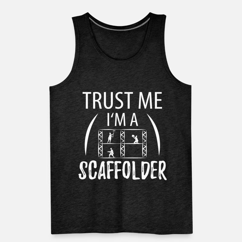 Constructeurs d’échafaudages Débardeur bio Premium Homme