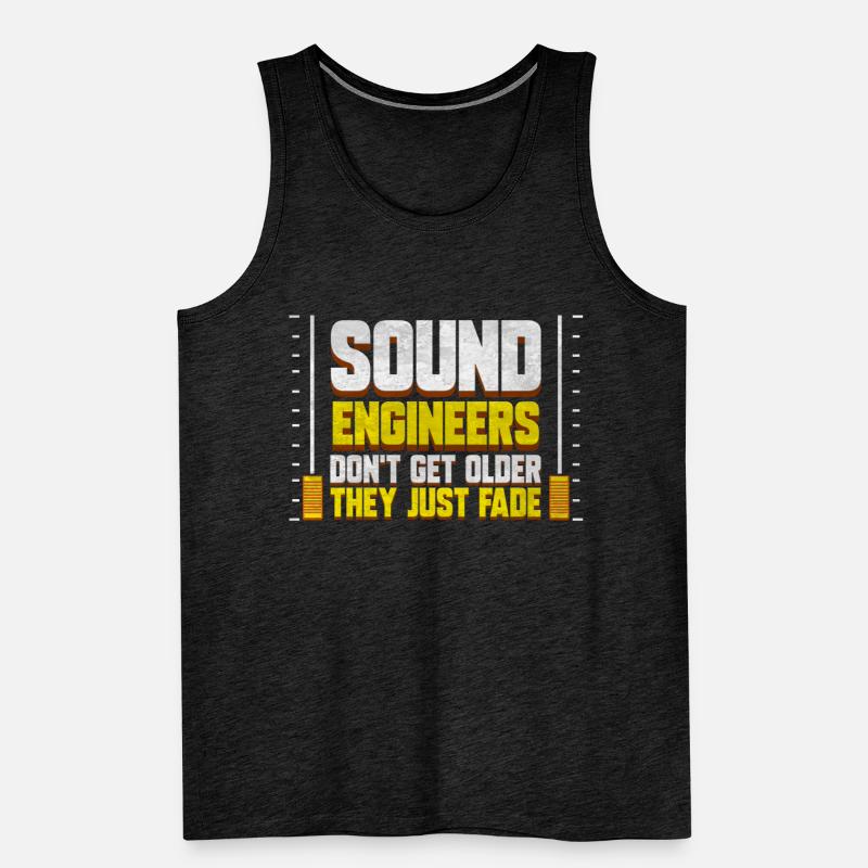 Tontechniker Don't Get Older - Tontechnik Männer Premium Bio Tank Top