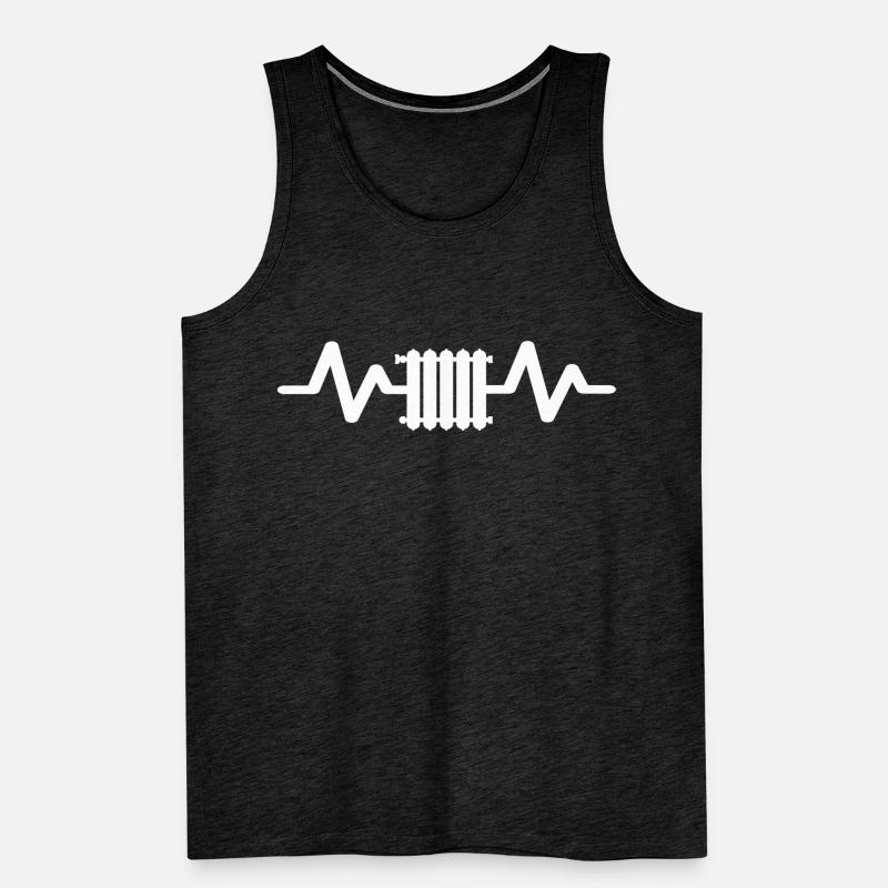 Heating Men's Premium Organic Tank Top