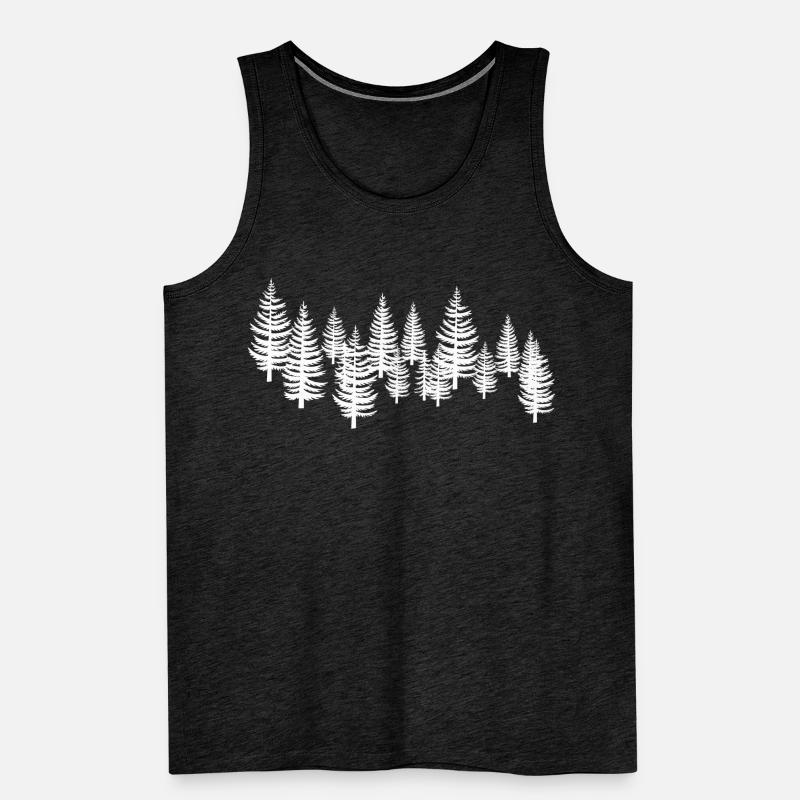 White Tree Trees Men's Premium Organic Tank Top