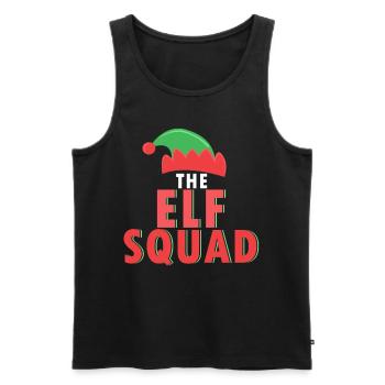 Elf-Squad Elfen Squad ELF SQUAD Elfe - Männer Premium Bio Tank Top - Schwarz - Vorne - AI Model Male 178 light (178cm)