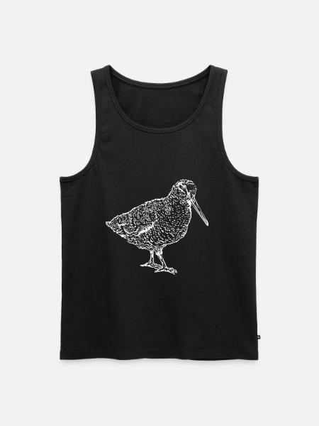 Oiseau oiseau oiseau mouches - Débardeur bio Premium Homme - noir