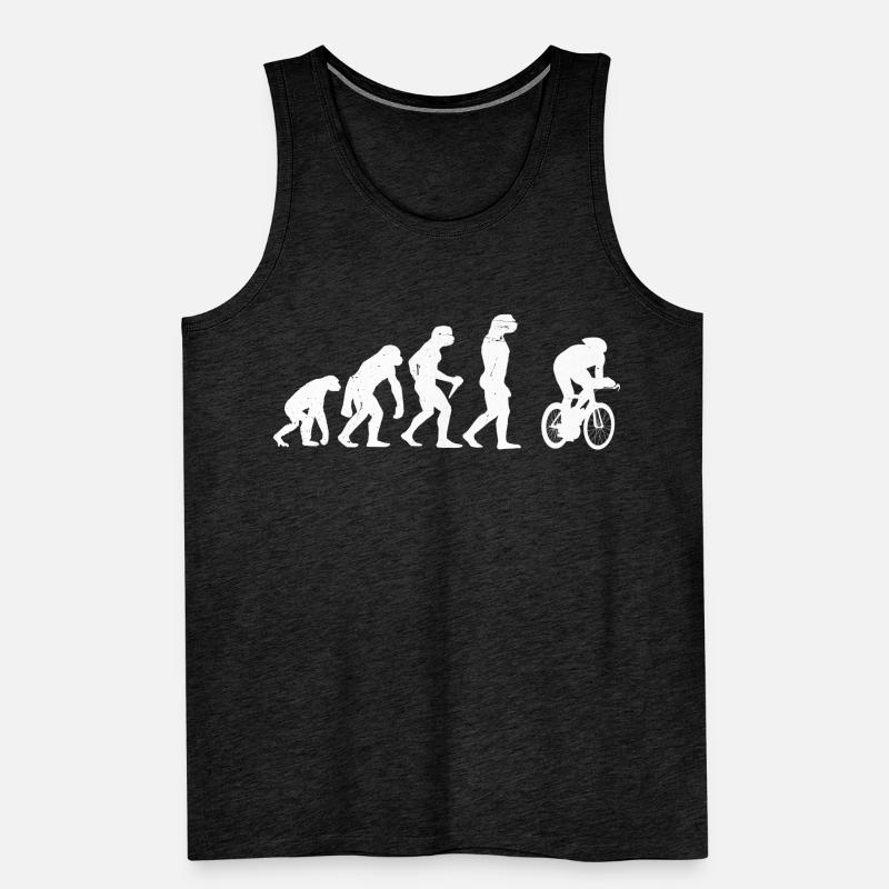 L’évolution du vélo de course cadeau pour les cyclistes de course Débardeur bio Premium Homme