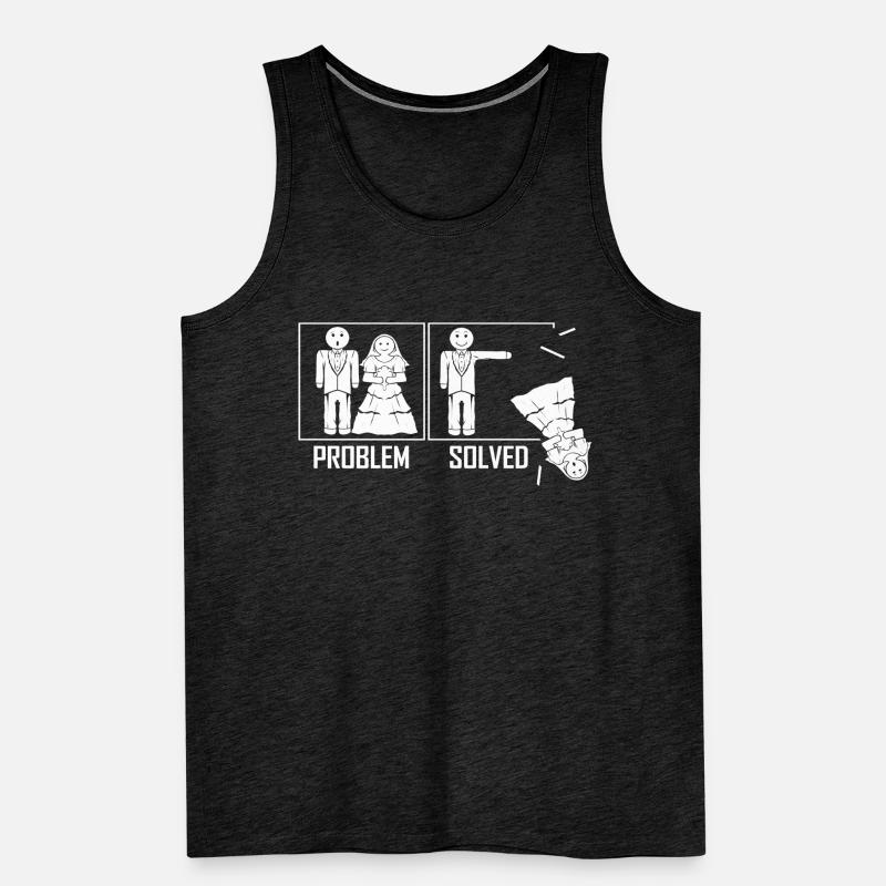 Problem Solved - Ehe Problem Scheidung Lösung Männer Premium Bio Tank Top