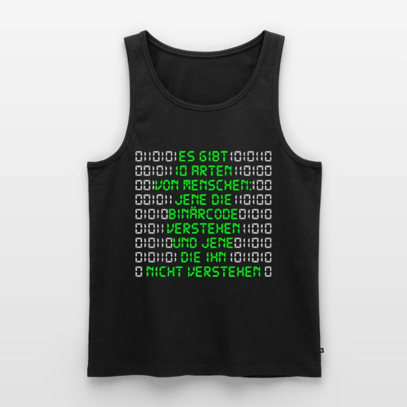 Informatikerer Programmierer Binärcode Nerd Männer Premium Bio Tank Top