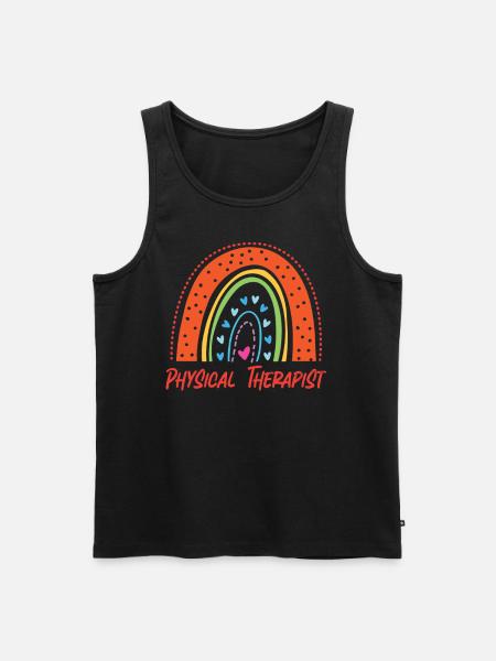 Physical Therapist Therapy - Men's Premium Organic Tank Top - black