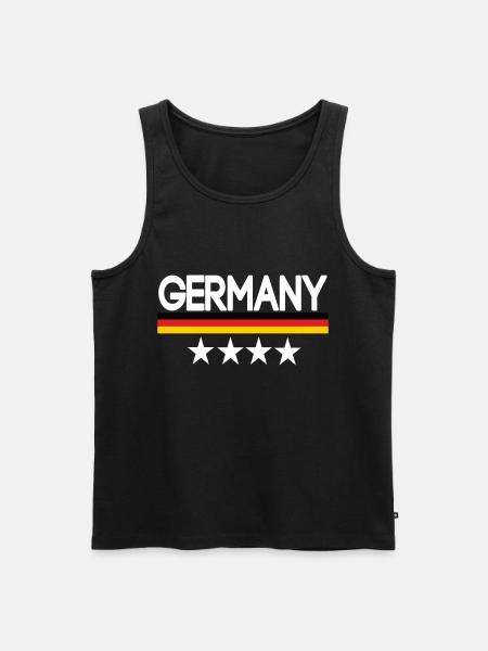 Germany - Débardeur bio Premium Homme - noir